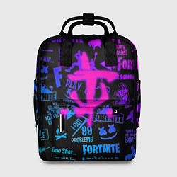 Женский рюкзак Fortnite x doom neon logo