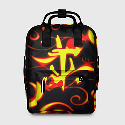 Рюкзак женский Doom dragon steel fire, цвет: 3D-принт