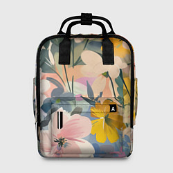 Женский рюкзак Цветы цветочки