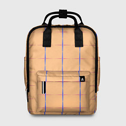 Женский рюкзак Color beige blue cross