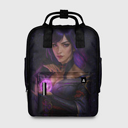Рюкзак женский Райдэн Эи реализм, цвет: 3D-принт
