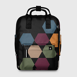 Женский рюкзак Honeycombs autumn colors