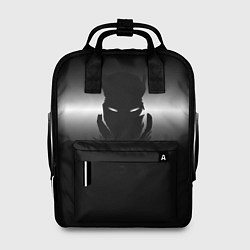 Женский рюкзак Силуэт Бэтмена - градиент