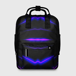 Рюкзак женский Color black neon, цвет: 3D-принт