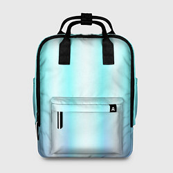Рюкзак женский Neon white blue lines, цвет: 3D-принт