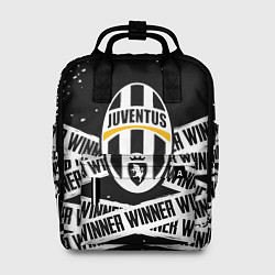 Рюкзак женский Juventus подедитель краски, цвет: 3D-принт