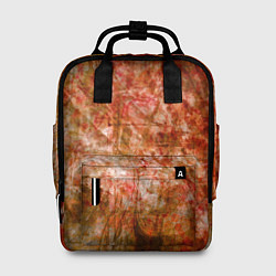 Женский рюкзак Абстракция - bright red