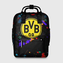 Рюкзак женский Borussia краски всплеск текстура, цвет: 3D-принт