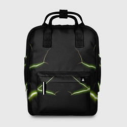 Женский рюкзак Color green black