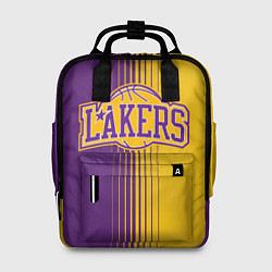 Рюкзак женский NBA Lakers LA, цвет: 3D-принт