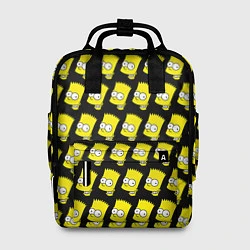 Рюкзак женский Барт Симпсон: узор, цвет: 3D-принт