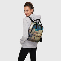 Рюкзак женский Земля, цвет: 3D-принт — фото 2