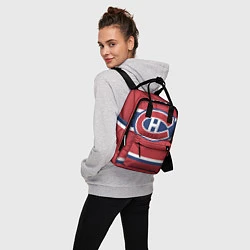 Рюкзак женский Montreal Canadiens, цвет: 3D-принт — фото 2