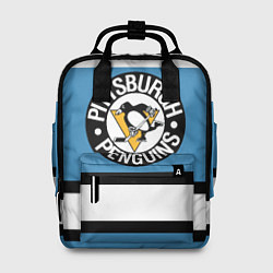 Рюкзак женский Pittsburgh Penguins: White, цвет: 3D-принт