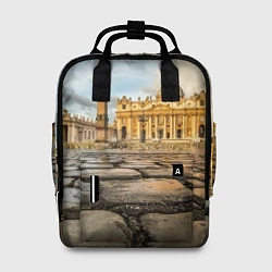 Рюкзак женский Площадь святого Петра, цвет: 3D-принт