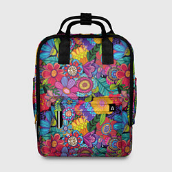 Женский рюкзак Яркие цветы