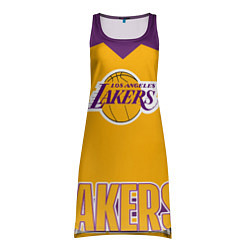 Туника женская Los Angeles Lakers, цвет: 3D-принт