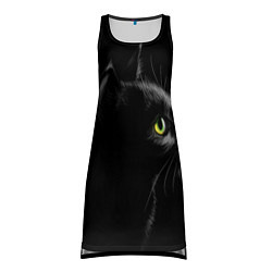 Туника женская Черный кот, цвет: 3D-принт