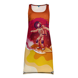 Туника женская Космический скейтборд, цвет: 3D-принт