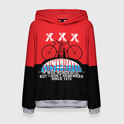 Толстовка-худи женская Amsterdam t-shirt, цвет: 3D-меланж