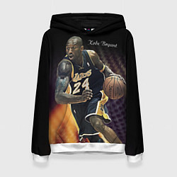 Толстовка-худи женская Kobe Bryant, цвет: 3D-белый