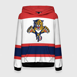 Толстовка-худи женская Florida Panthers, цвет: 3D-черный