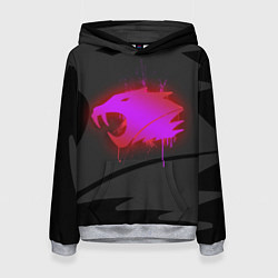Толстовка-худи женская CS:GO: iBUYPOWER Black Сollection, цвет: 3D-меланж