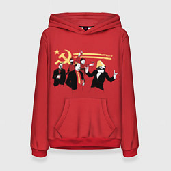 Толстовка-худи женская Back in the USSR, цвет: 3D-красный