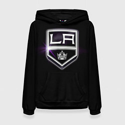 Толстовка-худи женская Los Angeles Kings, цвет: 3D-черный