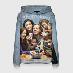 Толстовка-худи женская Shameless, цвет: 3D-меланж