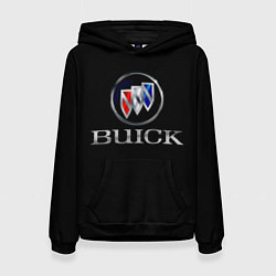 Толстовка-худи женская Buick, цвет: 3D-черный