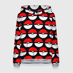 Женская толстовка Pokeball Pattern