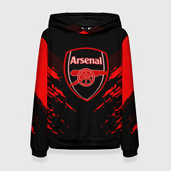 Толстовка-худи женская Arsenal FC: Sport Fashion, цвет: 3D-черный