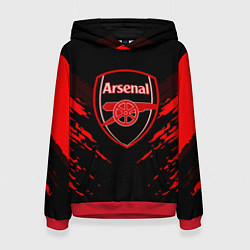 Толстовка-худи женская Arsenal FC: Sport Fashion, цвет: 3D-красный