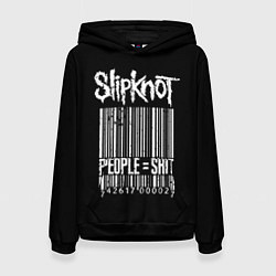 Толстовка-худи женская Slipknot: People Shit, цвет: 3D-черный