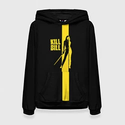 Толстовка-худи женская Kill Bill, цвет: 3D-черный