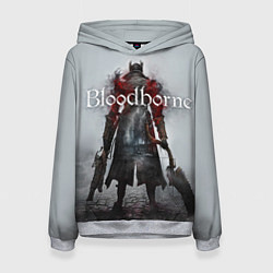 Толстовка-худи женская Bloodborne: Hell Knight, цвет: 3D-меланж