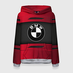 Толстовка-худи женская BMW SPORT, цвет: 3D-меланж
