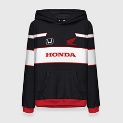 Толстовка-худи женская Honda Sport, цвет: 3D-красный