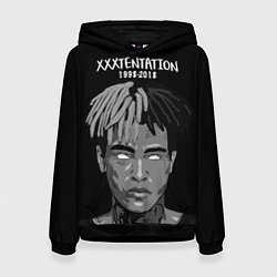 Толстовка-худи женская XXXTentacion: 1998-2018, цвет: 3D-черный