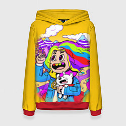 Женская толстовка 69 Rainbow