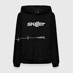 Толстовка-худи женская Skillet Awake, цвет: 3D-черный