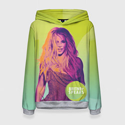 Толстовка-худи женская Britney Spears, цвет: 3D-меланж
