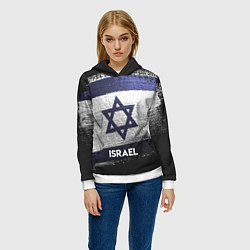 Толстовка-худи женская Israel Style, цвет: 3D-белый — фото 2