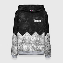 Толстовка-худи женская BONES: SESH Team, цвет: 3D-меланж