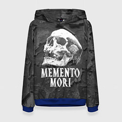 Толстовка-худи женская Memento Mori, цвет: 3D-синий