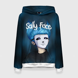 Толстовка-худи женская Sally Face, цвет: 3D-белый