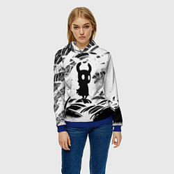 Толстовка-худи женская Hollow Knight, цвет: 3D-синий — фото 2