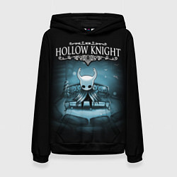Толстовка-худи женская Hollow Knight: Night, цвет: 3D-черный