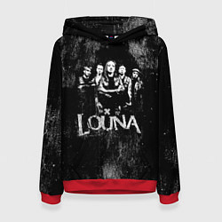 Толстовка-худи женская Louna, цвет: 3D-красный